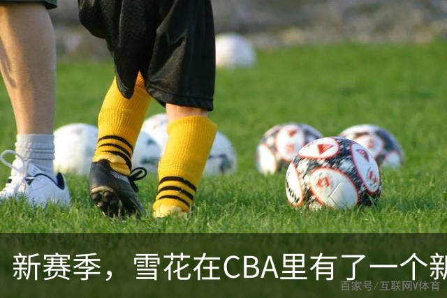 新赛季，雪花在CBA里有了一个新身份